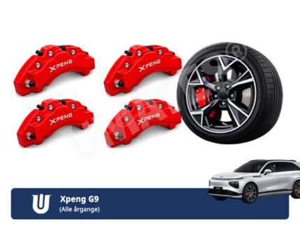 Xpeng G9 bremse covers til kalibre forlænger bremserne levetid og er en flot opgradering til Xpeng G9