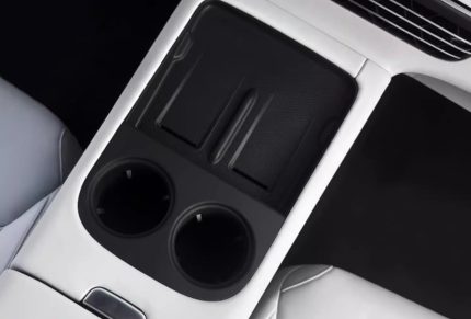 Xpeng G6 2022-24 G6 central kontrol trådløs opladning sort silikone umates denmark