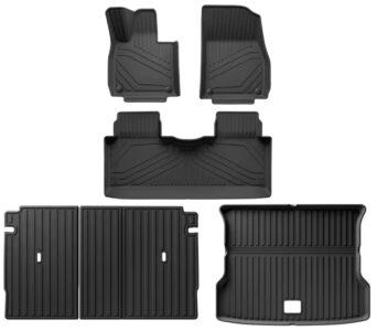 Xpeng G6 2023 2024 2025 Xpeng G6 | Pakketilbud Alle GummiMåtter kabine og bagagerum ialt 6 miljøvenlig og lugtfri gummi – Lav pris eksklusiv produceret af Umates Danmark