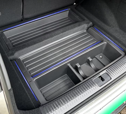 Xpeng G6 | Bagagerumsindsatser til nederste rum