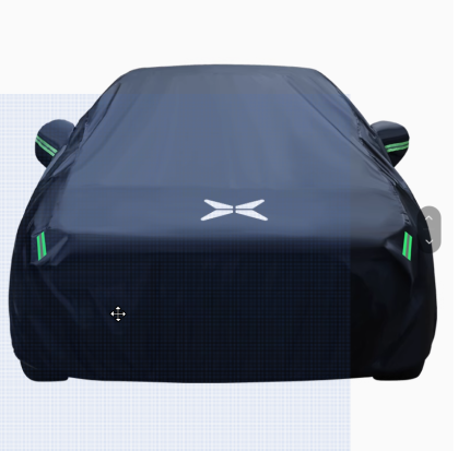 Xpeng G6 | Kvalitetsovertræk som beskytter er produceret i Nano Oxford-nylon 210D. Det er skræddersyet til Xpeng G6, sørger for at beskytter lakken i al vejrlig.