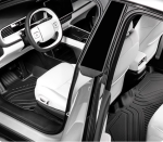 Xpeng 6 2023 2024 2025 Bilmåtter 3 stk til kabinen original miljøvenlig og lugtfri TPE gummi – Høj kvalitet – Lav pris eksklusiv produceret af Umates Danmark