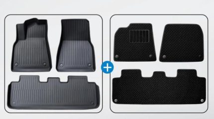 Volkswagen VW ID.3 2024 2025 bløde velour måtter 3 stk. til sommeren skræddersyet til ID.3 – Høj kvalitet – Lav pris eksklusiv produceret af Umates Danma