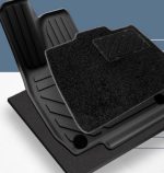 Volkswagen VW ID.3 2024 2025 bløde velour måtter 3 stk. til sommeren skræddersyet til ID.3 – Høj kvalitet – Lav pris eksklusiv produceret af Umates Danma