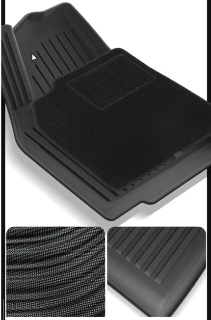 Tesla Y Pakketilbud | Velour- & Gummimåtter