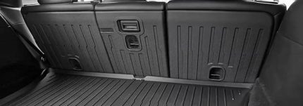 Tesla model Y 2020 2021 2022 2023 2024 Bilmåtter bagagerumsmåtte 1 stk original miljøvenlig og lugtfri TPE gummi – Lav pris eksklusiv produceret af Umates