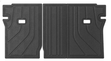 Volkswagen VW ID.3 2024 2025 paneler til bagsæde rygge 2 stk. bagagerum original miljøvenlig lugtfri TPE gummi – Lav pris eksklusiv produceret af Umates Danmark (4)