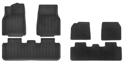 VW ID.4 2025 - Bilmåtter til kabine velour og gummimåtter Det perfekt pakketilbud original miljøvenlig og lugtfri gummi – Lav pris eksklusiv produceret af Umates Danmark