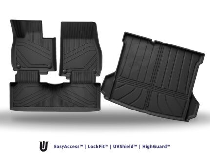 VW ID.4 2025 Bilmåtter til kabine bagagerum gummimåtter pakketilbud original miljøvenlig og lugt TPE gummi – – Lav pris eksklusiv produceret af Umates Danmark