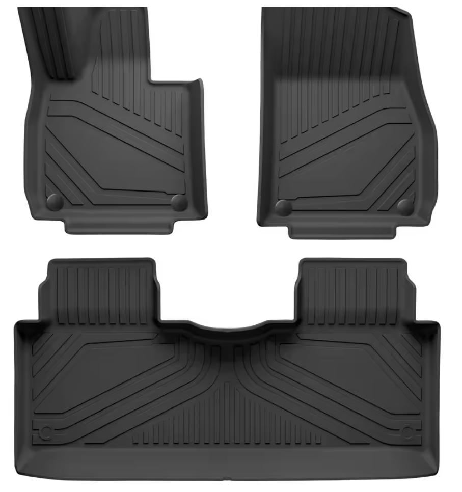 Xpeng G6 2023 2024 2025 Bilmåtter til kabinen ialt 3 gummimåtter original miljøvenlig og lugt TPE gummi – Høj kvalitet – Lav pris eksklusiv produceret af Umates Danmark Xpeng G6 2023 2024 2025 Bilmåtter til kabinen ialt 3 gummimåtter original miljøvenlig og lugt TPE gummi – Høj kvalitet – Lav pris eksklusiv produceret af Umates Danmark