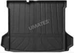 Modeltilpasset bagagerumsmåtte fra Umates med høj kant EasyAccess™, som sikre hurtig og uhindret adgang til det nederste opbevaringsrum, skridsikker overflade og HighGuard™ samt UVShield™ beskyttelse