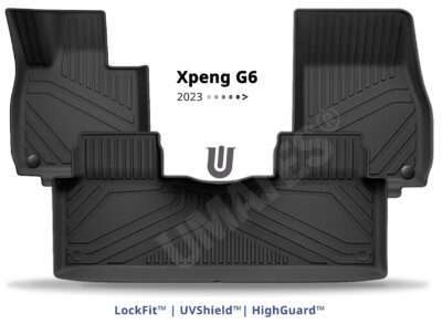 UMATES bil måtter kabinen til Xpeng G6 fra 2021 og frem - med modeltilpasset pasform og original fastgørelse