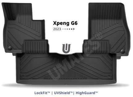 UMATES bil måtter kabinen til Xpeng G6 fra 2021 og frem - med modeltilpasset pasform og original fastgørelse