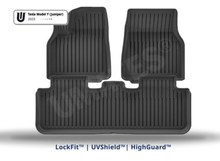 UMATES bil måtter kabinen til Tesla Model Y Facelift og nyere år - med modeltilpasset pasform og original fastgørelse