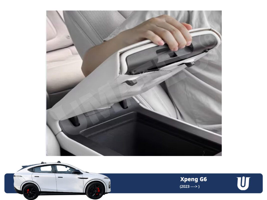 Xpeng G6 armlænsbeskyttelse skræddersyet. - uden at ødelægge funktionaliteten