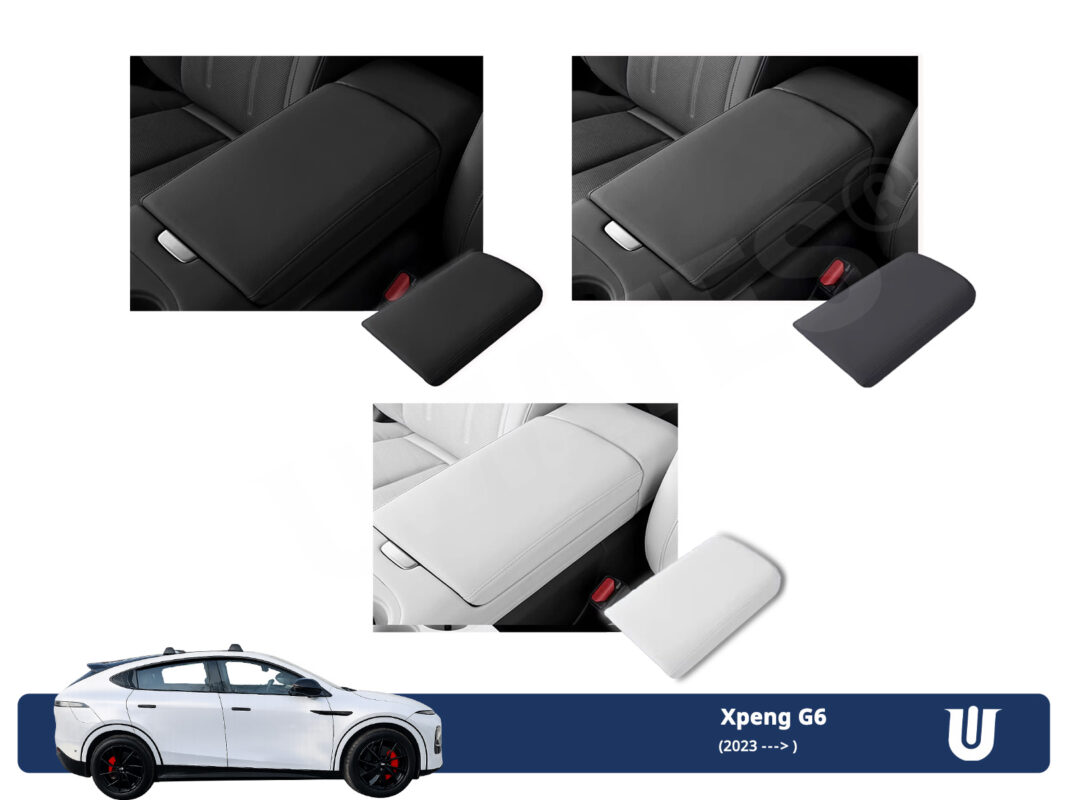 Beskyttelse af armlænet i Xpeng G6 i slidstærkt og rengøringsvenligt materiale