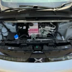 Motorrummet i en Xpeng G6 (første model, uden en frunk installeret